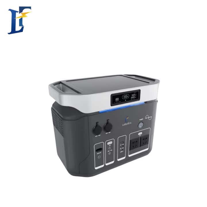 Portable 1.5kw 1.5kWh Solar Power Station with fast charging  for camping Picnic Fishing