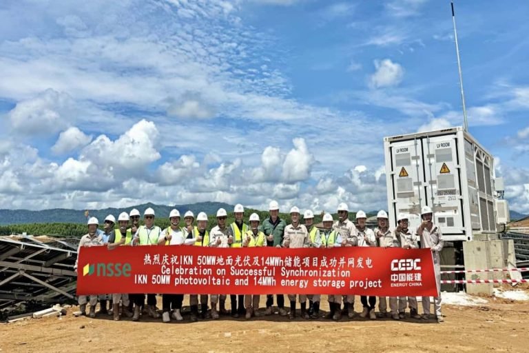 First Solar-Storage Hybrid Project in Indonesia’s New Capital Grid-Connected