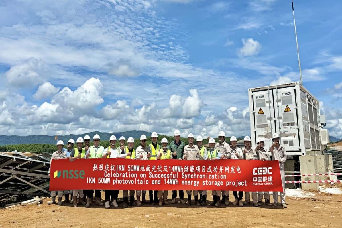 First Solar-Storage Hybrid Project in Indonesia’s New Capital Grid-Connected