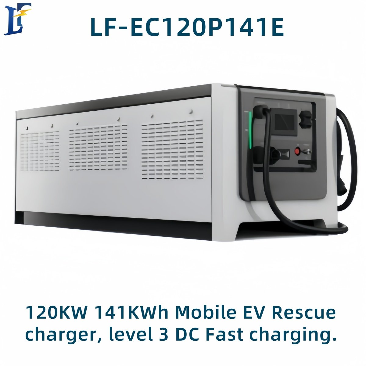 120KW DC Fast EV charger 141KWh ESS Roadside rescue on Demand Charging Service