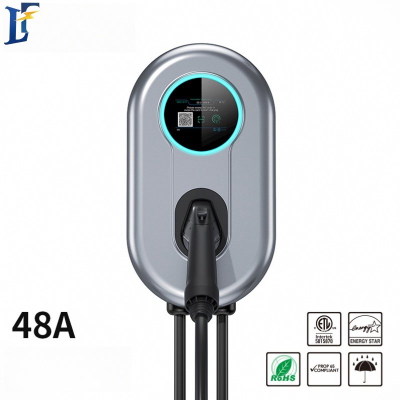 iP65 Level 2 fast EV charger 11KW 9.6KW ETL FCC UL Approved CHAdeMo NACS cCS2 gB/T20234